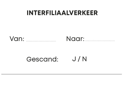 Logistiek kaartjes Oranje - Interfiliaal...