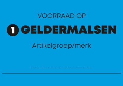 Kaart voorraad op Geldermalsen (OFM0101)