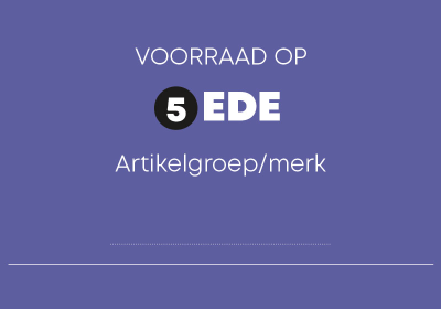 Kaart voorraad op Ede (OFM0105)
