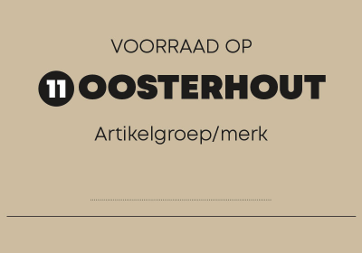 Kaart voorraad op Oosterhout (OFM0111)