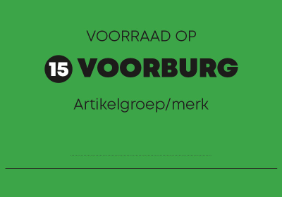 Kaart voorraad op Voorburg (OFM0115)