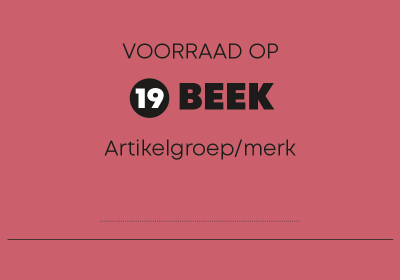Kaart voorraad op Beek (OFM0119)