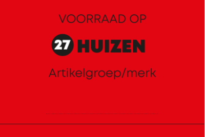 Kaart voorraad op Huizen (OFM0127)