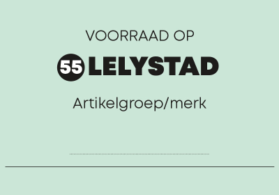 Kaart voorraad op Lelystad (OFM0155)