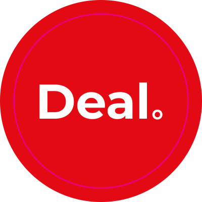 Actiesticker Rood - Deal (OFMASR02-DEAL)